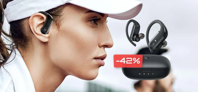 Auricolari CONSIGLIATISSIMI per gli sportivi: bastano 32€ al Black Friday