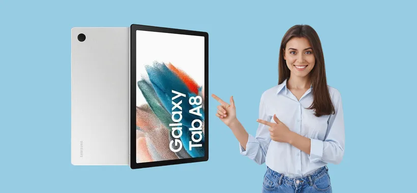 Samsung Galaxy Tab A8 oggi in DOPPIO SCONTO su eBay (170€)