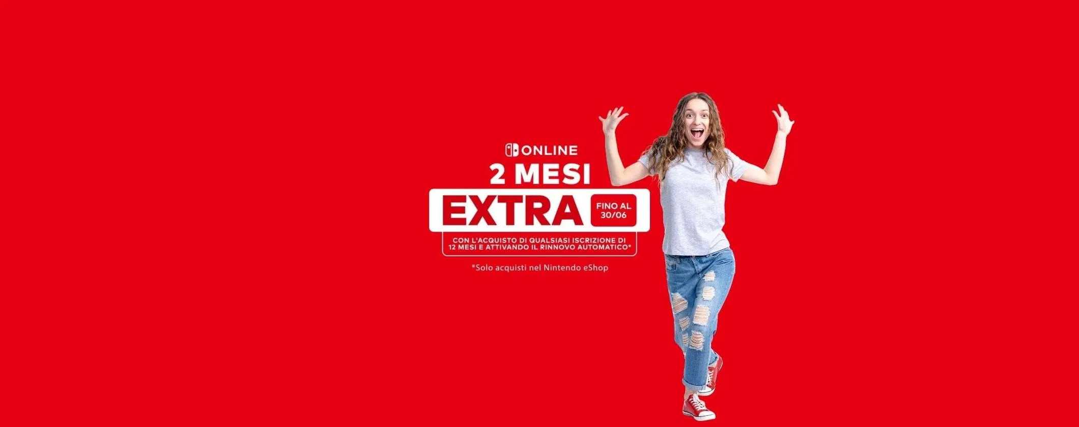 Nintendo sta regalando 2 mesi gratis di Nintendo Switch Online: come riscattarli