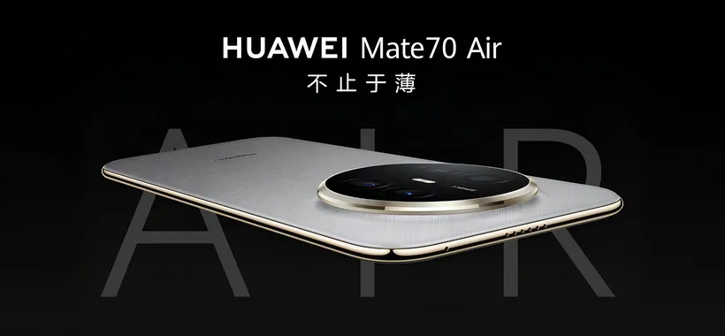 Huawei Mate 70 Air ufficiale: che BATOSTA per l'iPhone Air