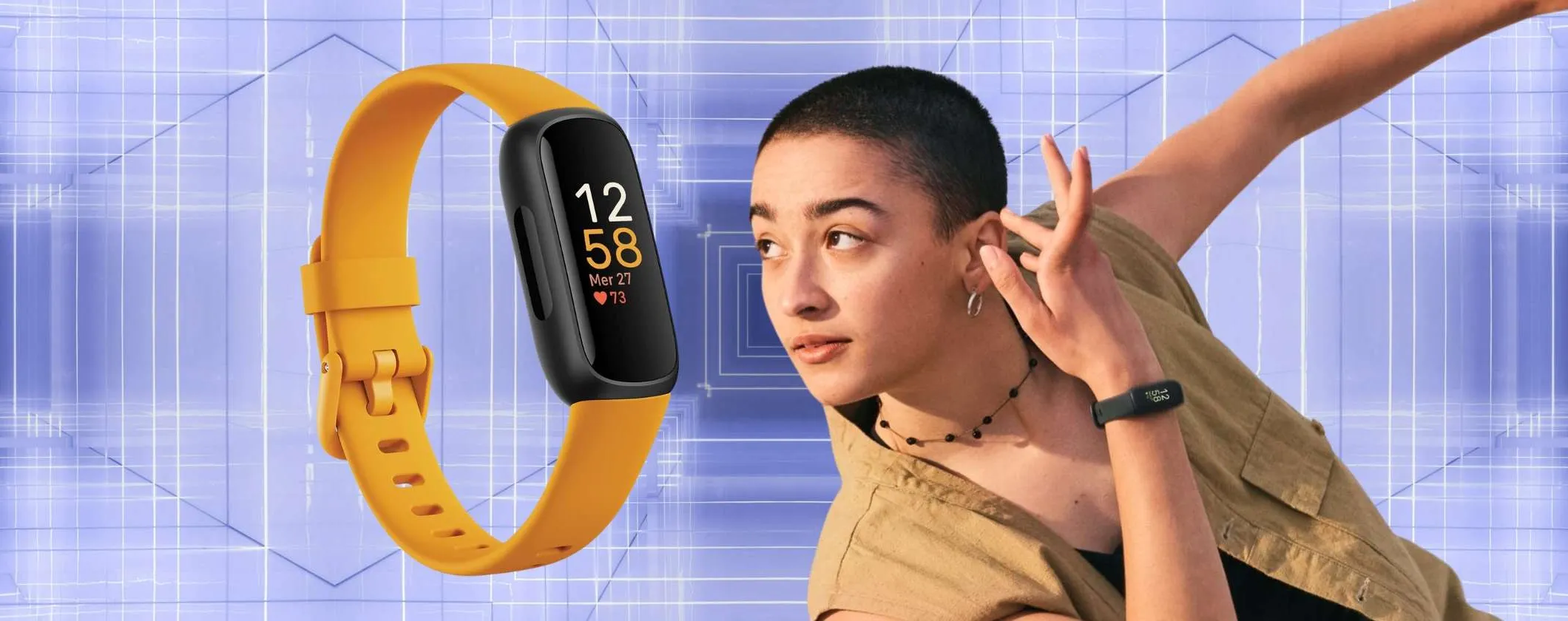 Google Fitbit Inspire 3: 10gg di autonomia e resistenza fino a 50m (-31%)