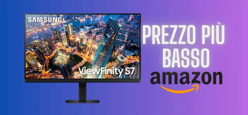 Monitor Samsung ViewFinity S70D da 27 pollici: basso costo e massima resa