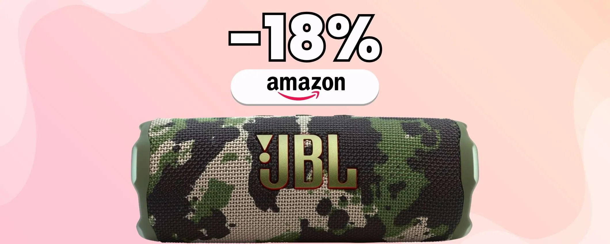 JBL Flip 7 fa suonare la tua musica come un concerto, scontone