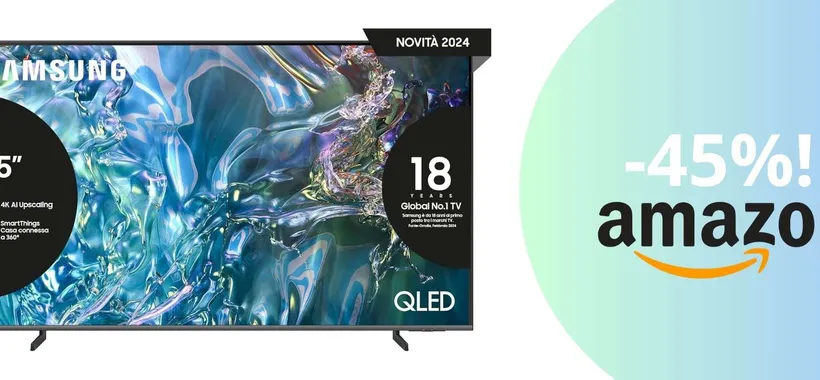 TV Samsung da 75" ad un prezzo da non perdere: avanguardia e potenza direttamente a casa tua