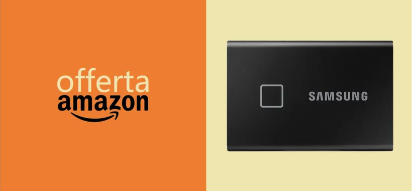 SSD esterno Samsung da 1TB: OTTIMO SCONTO su Amazon (-30 euro)