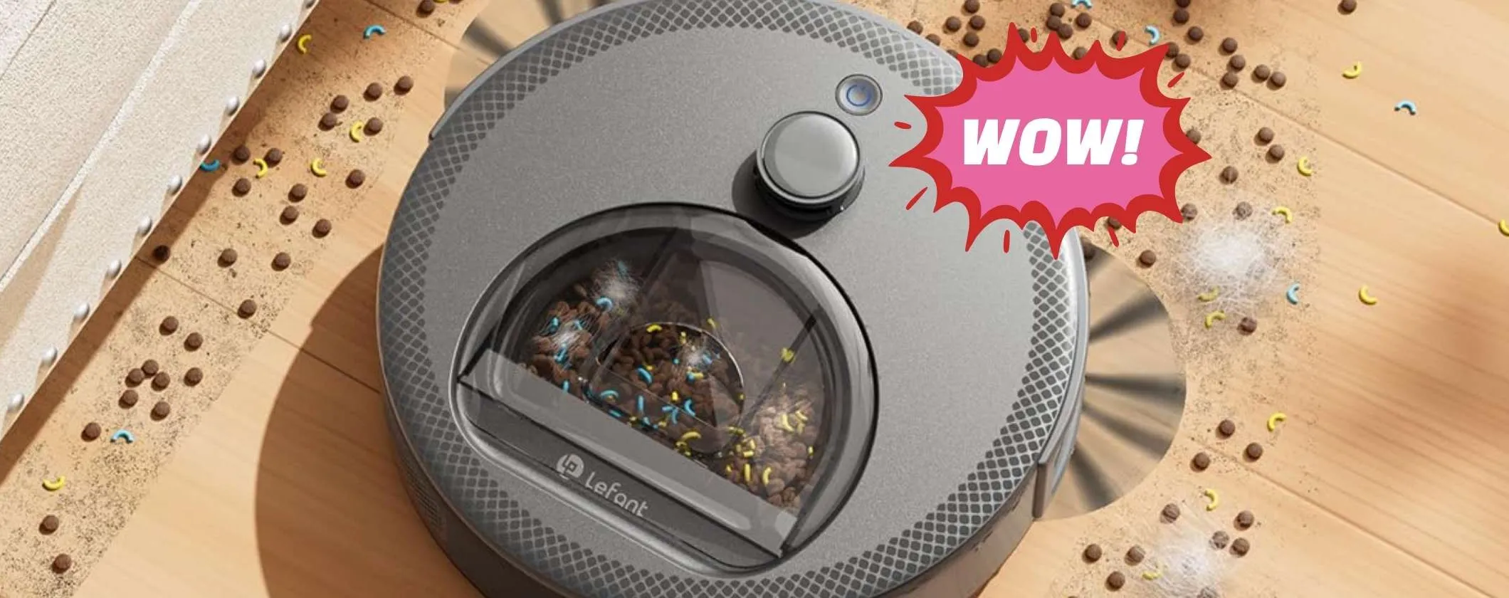 Robot aspirapolvere lavapavimenti che costa poco e offre tanto: LEFANT M330Pro