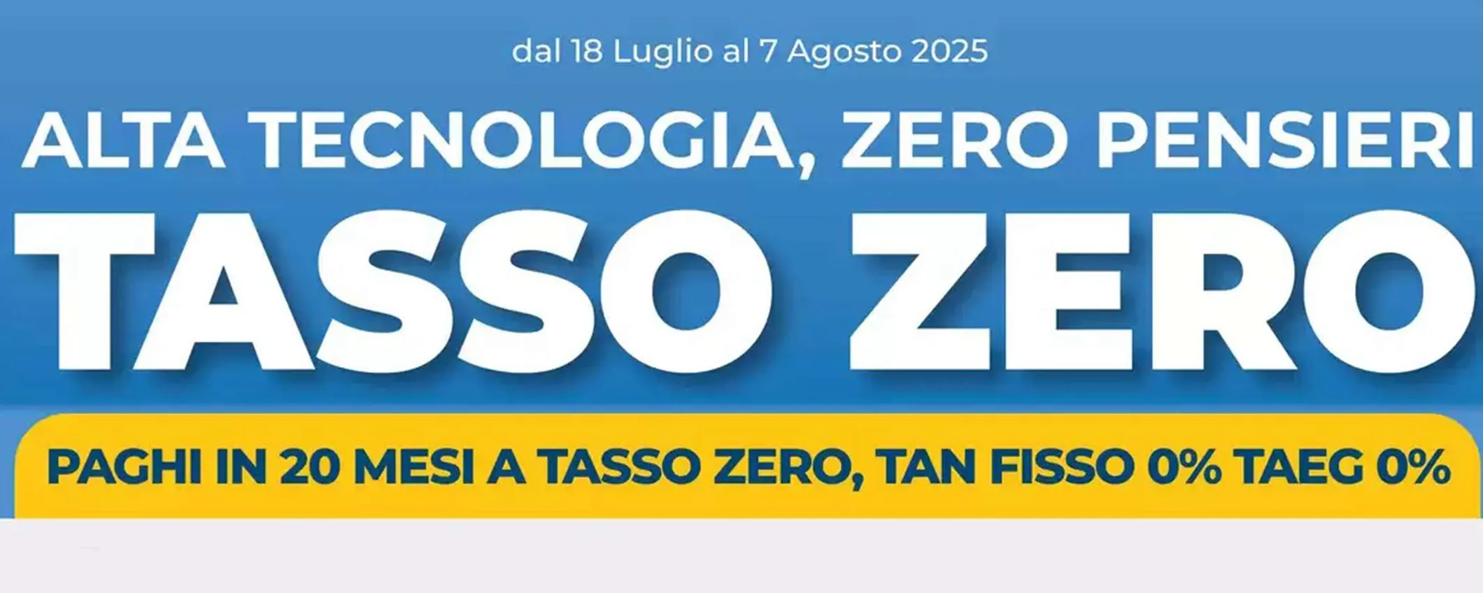 Volantino Sinergy, quante offerte a tasso zero: smartphone, PC e non solo in 20 rate