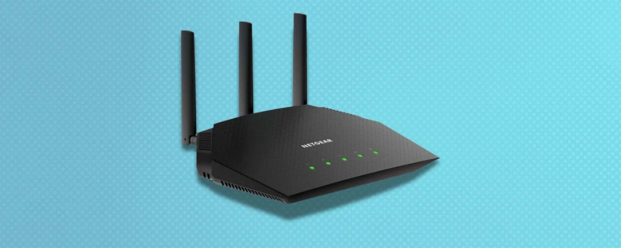 Router Wi-Fi 6 Netgear: con il 33% di sconto risparmi oltre 50€
