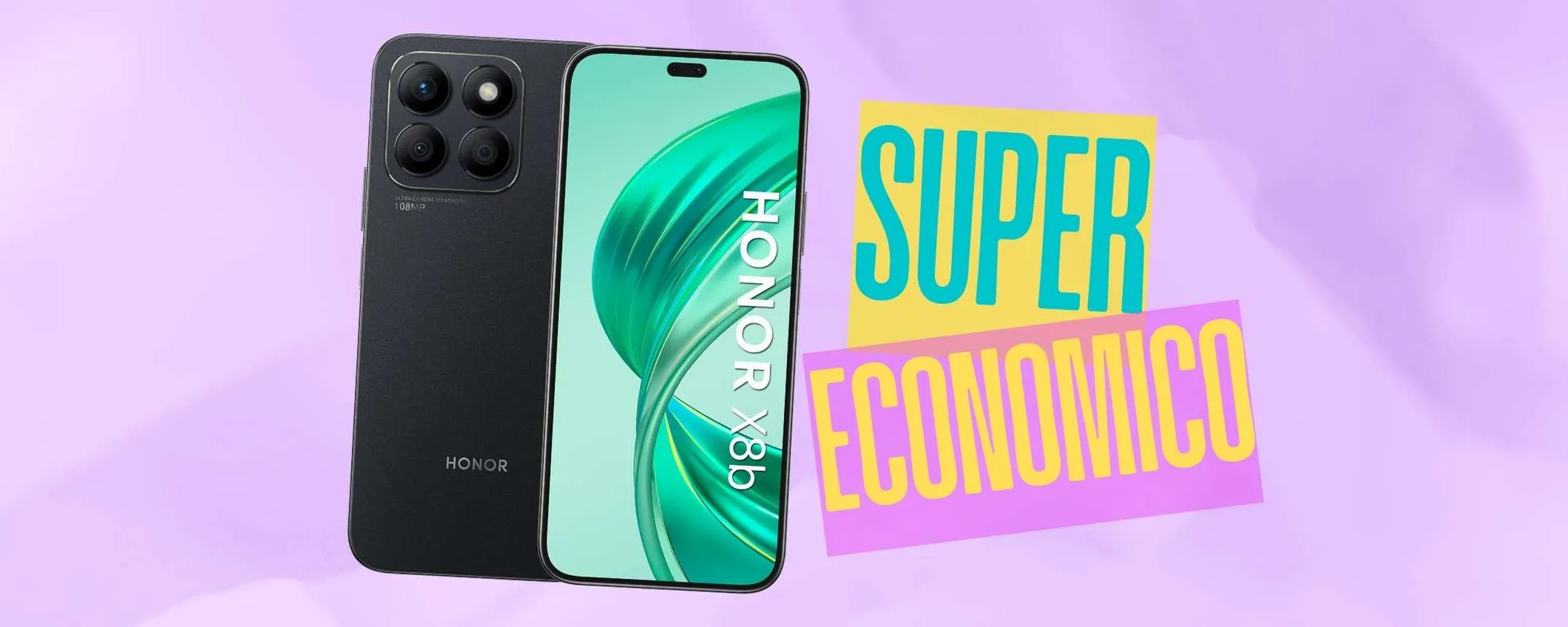 Solo 159€ per HONOR X8, uno smartphone super economico che non delude