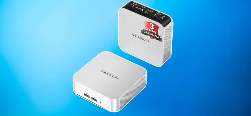 Mini PC con Ryzen 5, 16GB di RAM espandibile e Windows 11 in PROMO LAMPO su Amazon