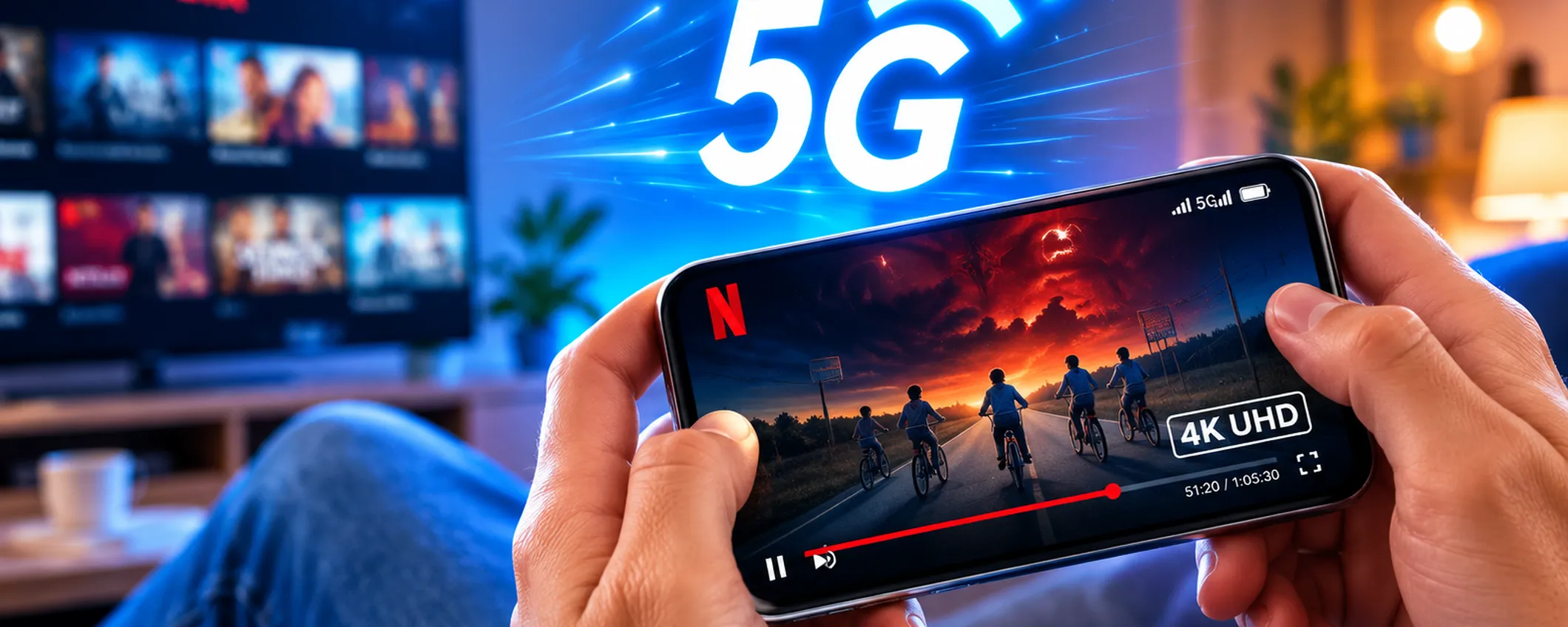 Il 5G è abbastanza veloce per Netflix e lo streaming in 4K? La risposta non è così scontata