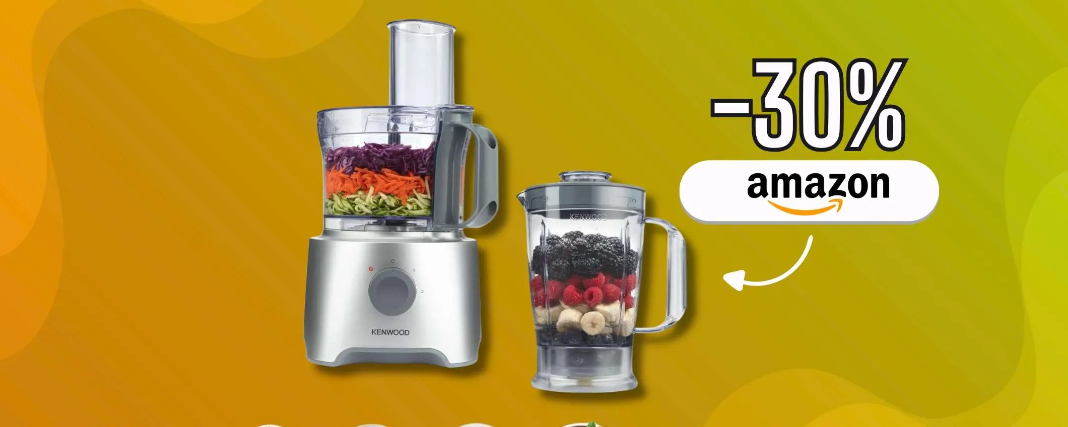 Con Kenwood in cucina hai un robot multifunzione di qualità (prezzo TOP)