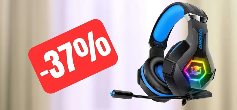 Cuffie da gaming economiche e multipiattaforma: SUPER PREZZO Amazon (-37%)