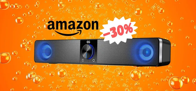 Cassa per PC da 10W con audio SPETTACOLARE al 30%