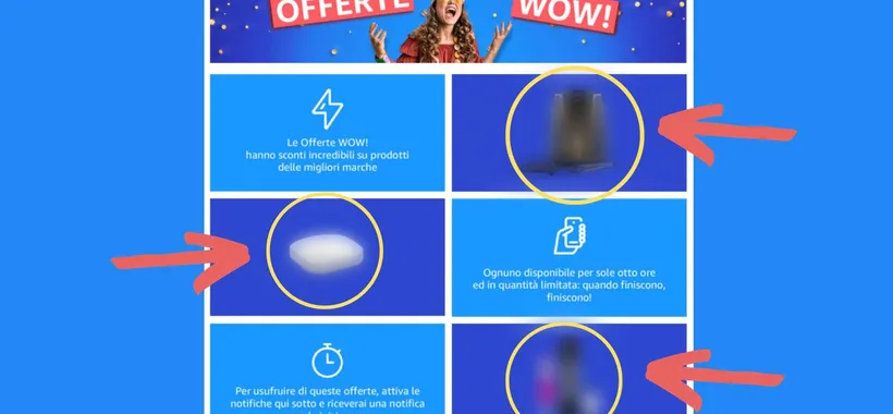 Amazon svela le offerte WOW del 10 e 11 ottobre: cosa mettere nel carrello