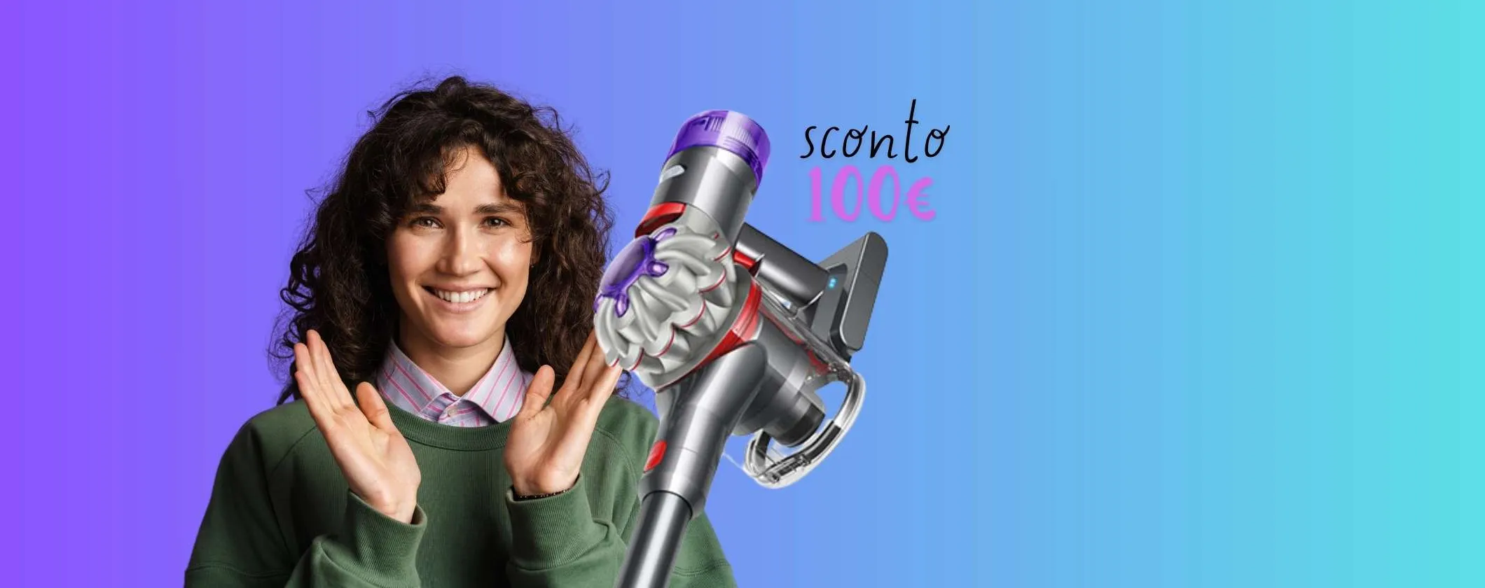 Aspirapolvere Dyson V8 con 100€ di SCONTO su eBay