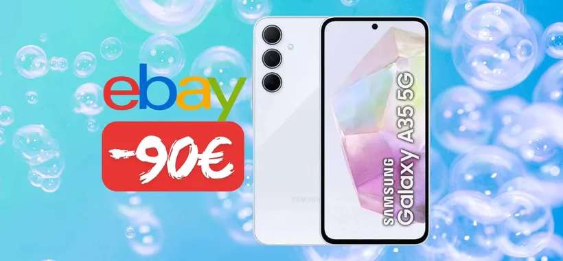 Samsung Galaxy A35 5G da 256GB: lo smartphone dei sogni a molto meno