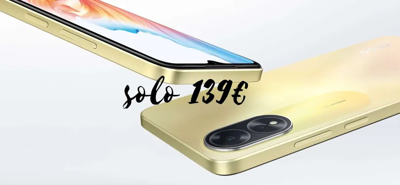 OPPO A38: fotocamera AI e display 90Hz a soli 139€