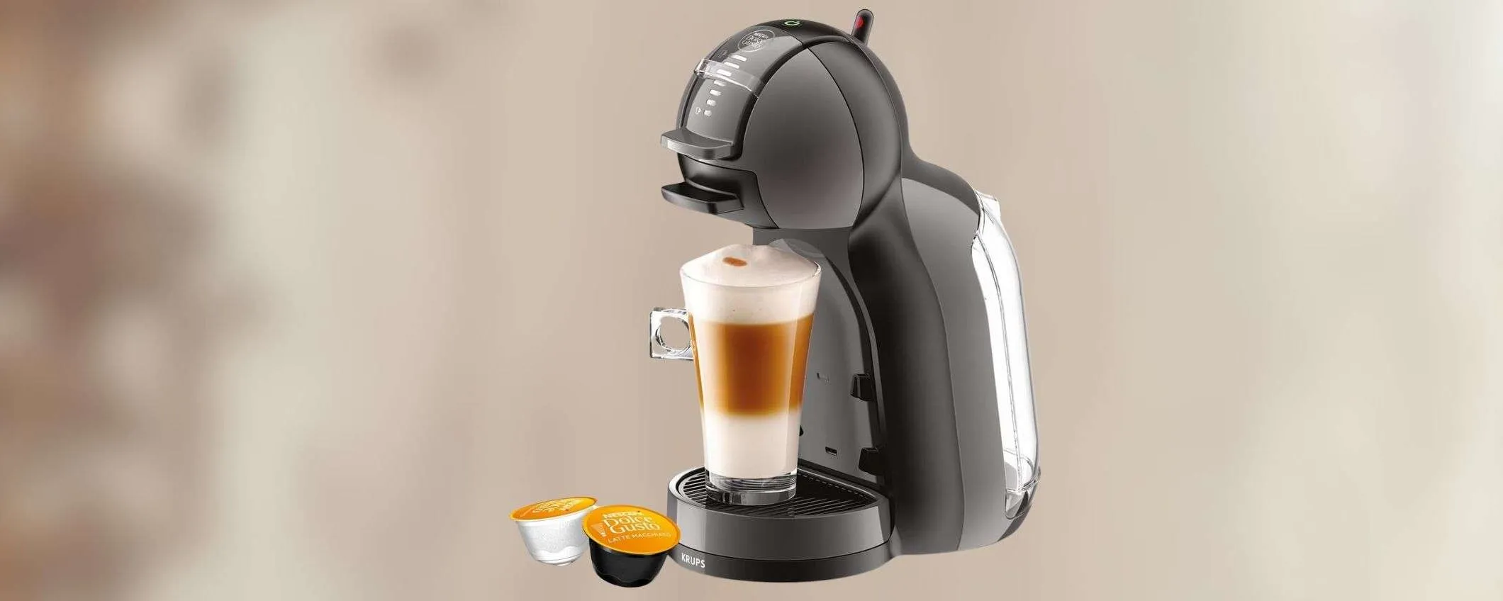 La macchinetta Nescafé Dolce Gusto è in sconto a 59,99€ con 40€ di caffè in OMAGGIO