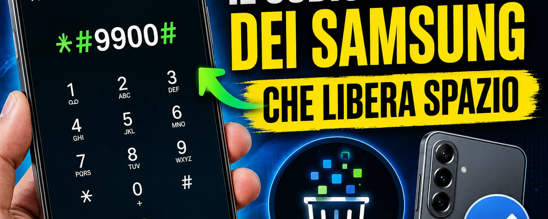 Il codice segreto Samsung che può liberare spazio sul tuo Galaxy in pochi secondi