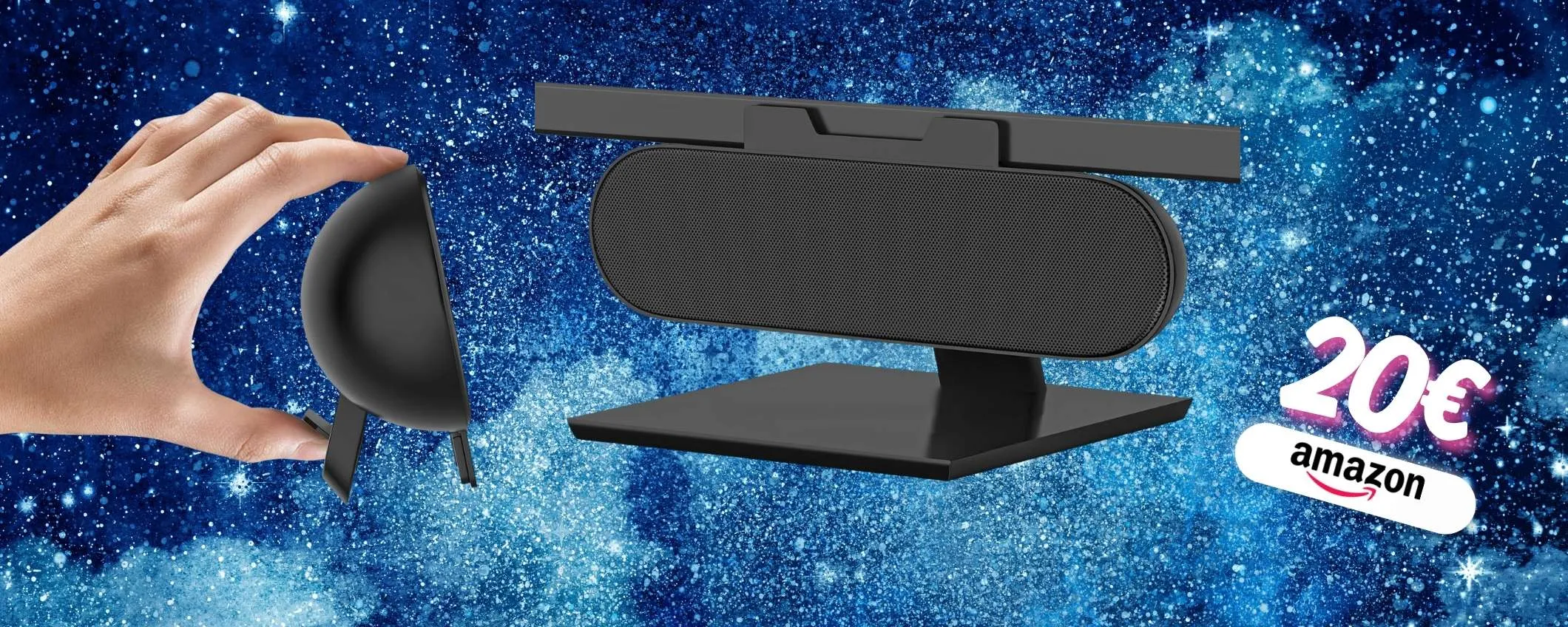 Monitor senza audio? Questo Altoparlante è geniale ed economico (Amazon)