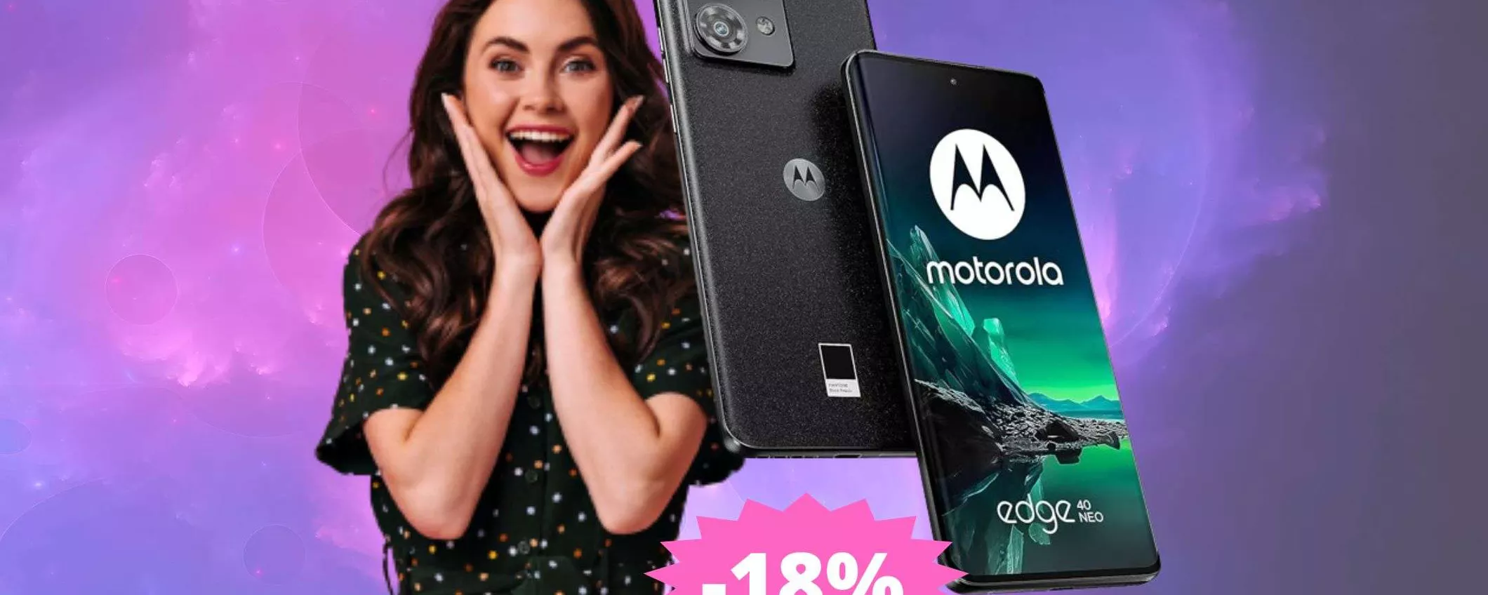 Motorola edge 40 neo: elegante, moderno e in SUPER sconto