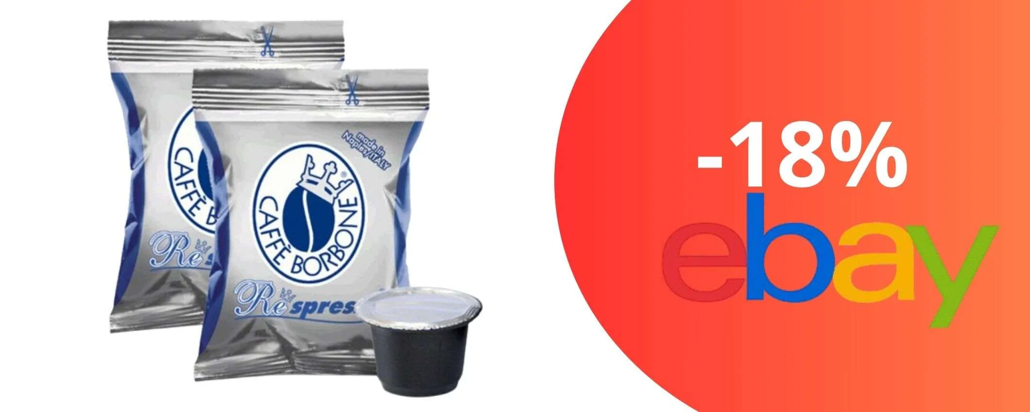 400 Capsule Borbone Blu a prezzo shock: non farti sfuggire la promo limitata!