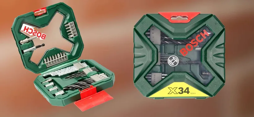 Bosch SHOCK: sconto 60% e prezzo PAZZESCO per il kit 34 in 1 (9,95€)