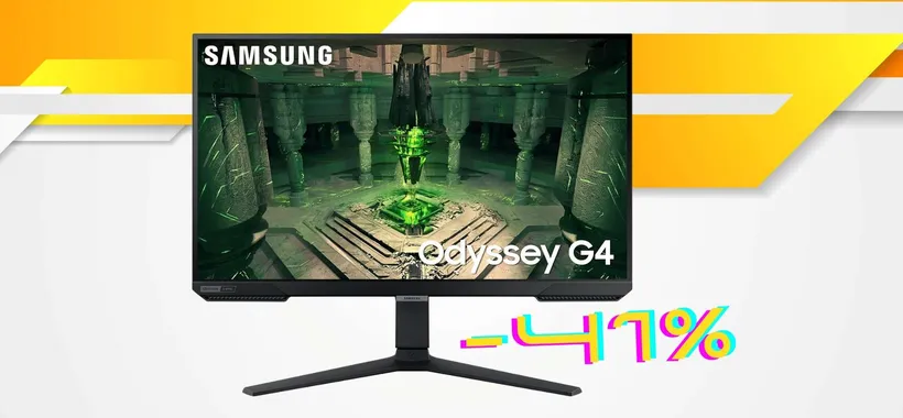 Samsung Odyssey G4: il monitor da gaming senza rivali in offerta al 41%