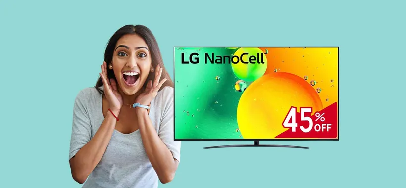 Smart TV LG NanoCell da 43" al PREZZO più BASSO (-45%)