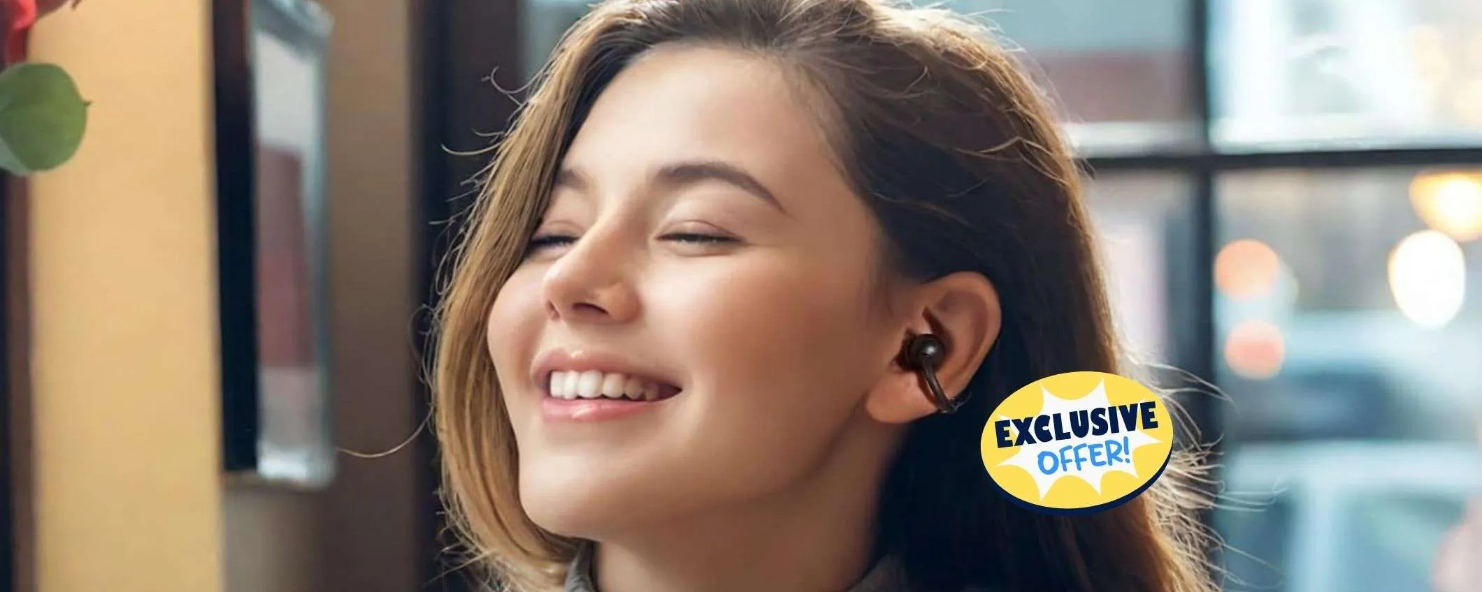 Le cuffie Bluetooth leggere che cancellano in rumore