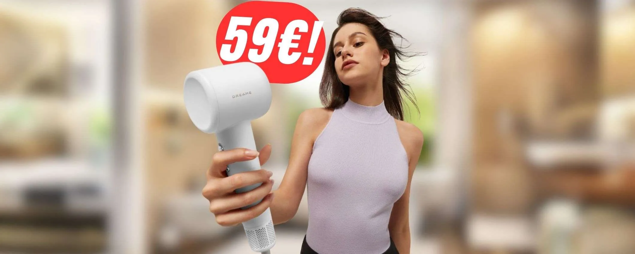 Saluta i capelli crespi con il MINI-PHON agli ioni (e pagalo solo 59€!)