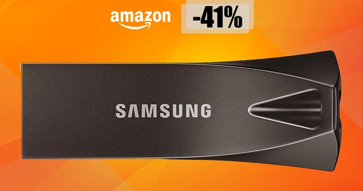 Chiavetta USB 64GB Samsung: il MEGLIO che puoi trovare a soli 15€