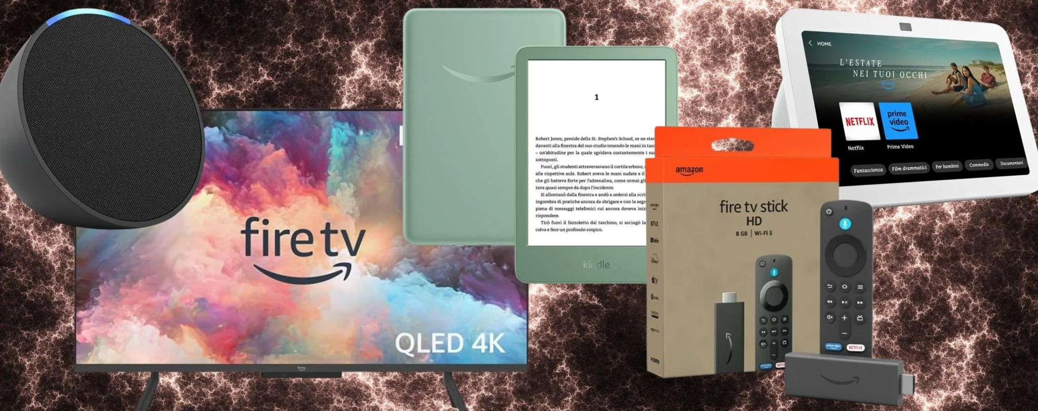 Amazon BOMBE a RAFFICA di fine estate: sconti SHOCK su tutta la sua tecnologia