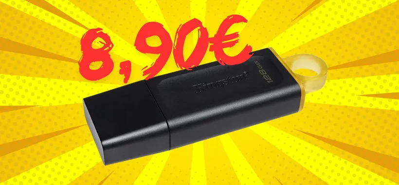 Kingston DataTraveler Exodia da 128GB: chiavetta USB velocissima a 8,90€