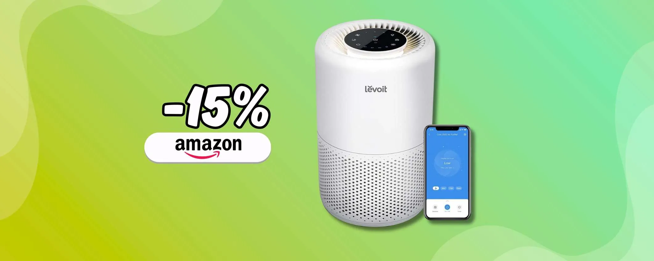 Aria sana con il purificatore Levoit: in casa fai la differenza con 85€