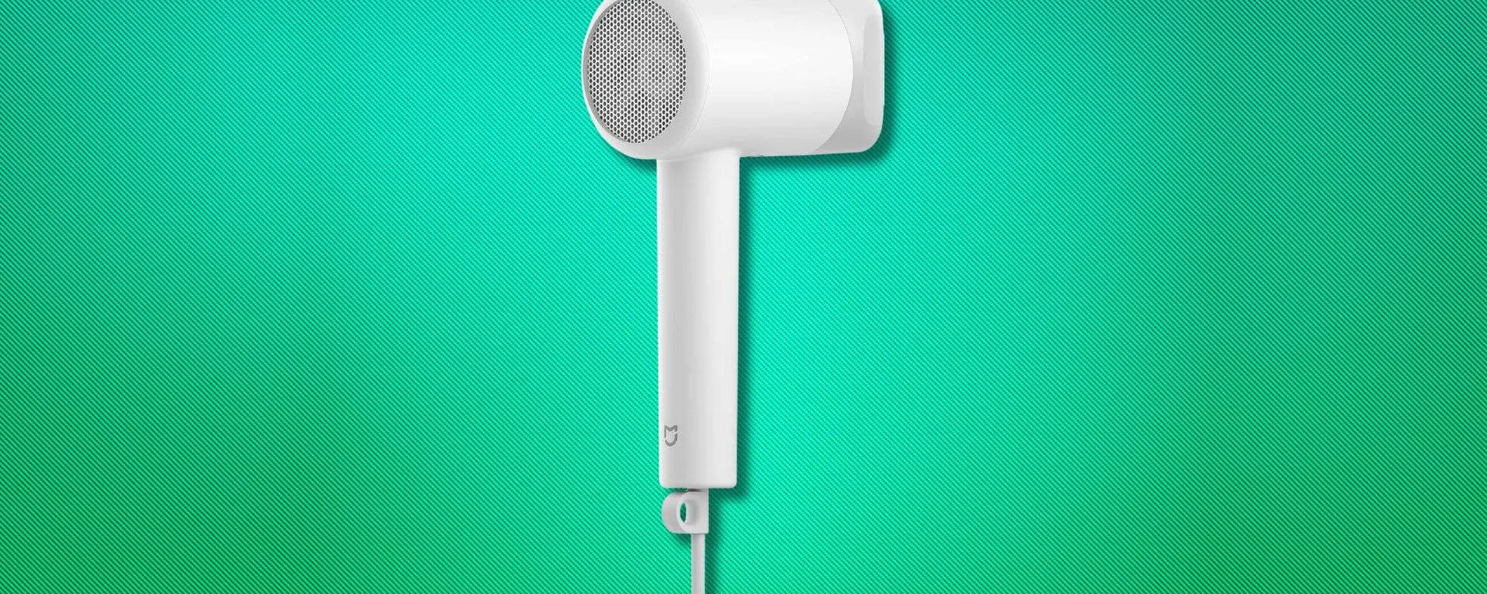Xiaomi Ionic Hair Dryer H300: asciugacapelli professionale in offerta a soli 42€