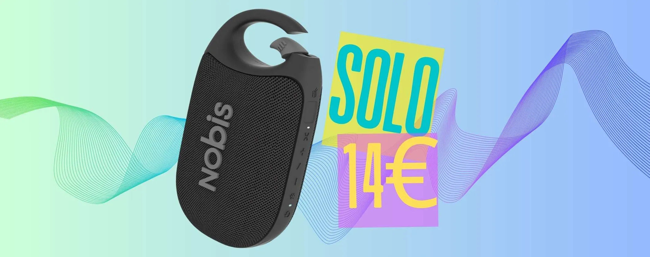 Suono potente e prezzo imbattibile: questa cassa Bluetooth e spettacolare (14€)