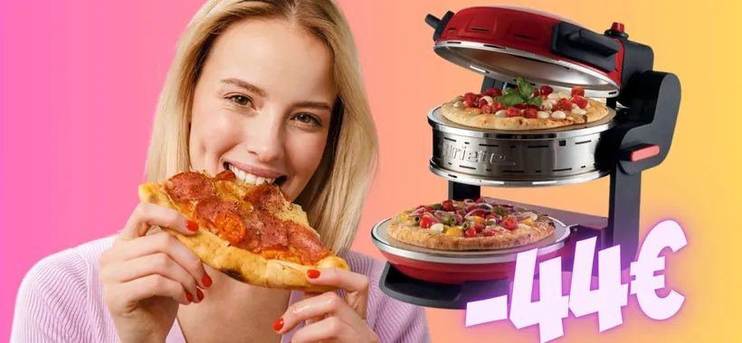 Forno Ariete per 2 pizze in SOLI 4 MINUTI su eBay in SCONTO di 44€