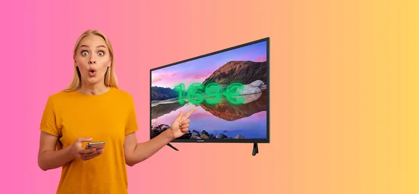 Xiaomi TV P1E 32": televisione PAZZESCA a soli 169€