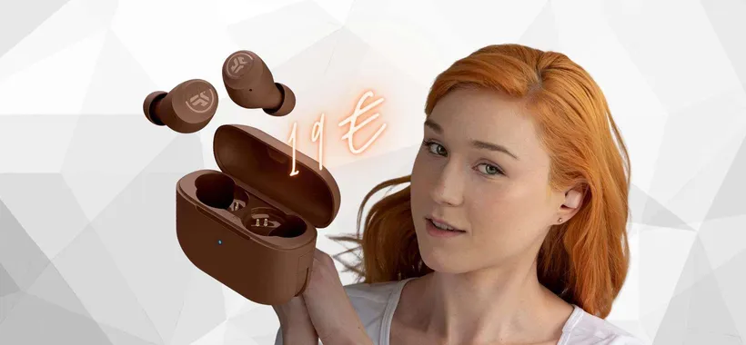 JLab Go Air: auricolari wireless piccolissimi con suono BOOM (19€)