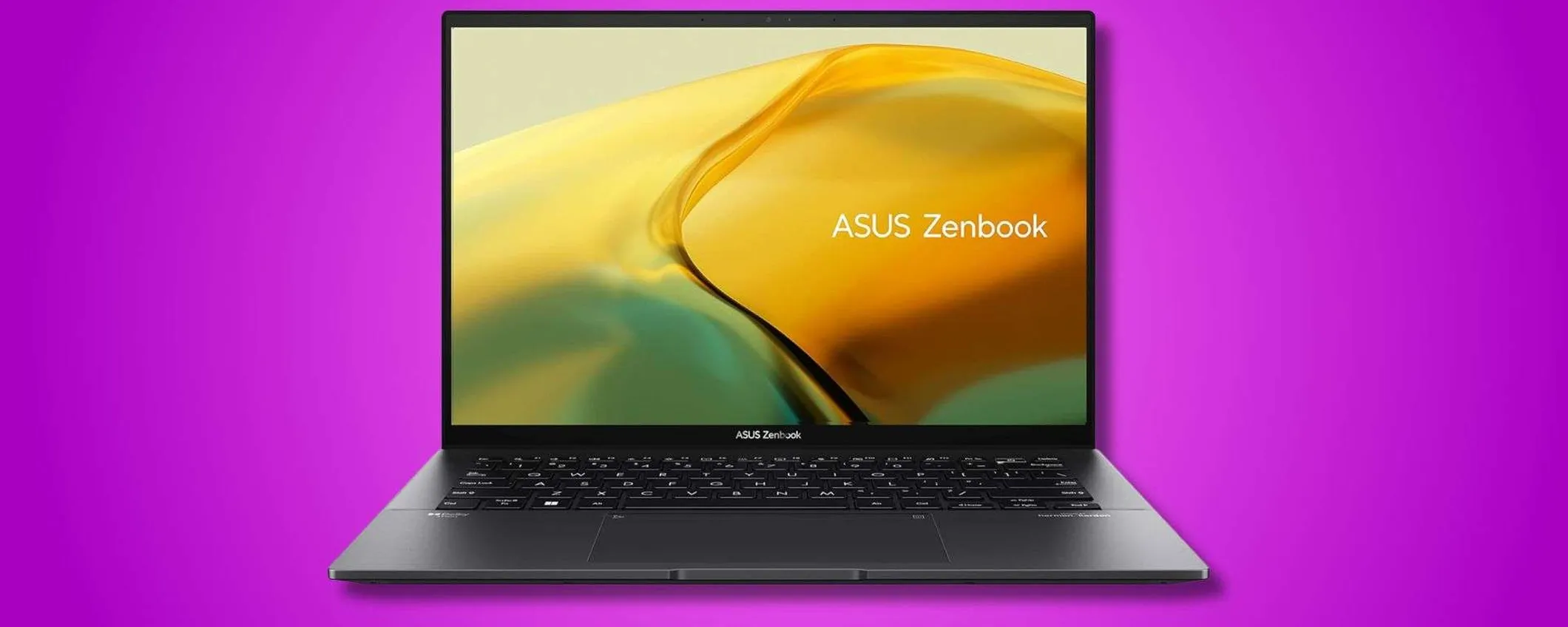 ASUS Zenbook 14 a 579€: notebook premium con Ryzen 5 e schermo top (Amazon)