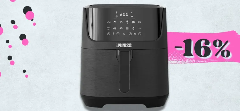 Una REALE in cucina: friggitrice ad aria Princess da 6.5L prezzo REGALO