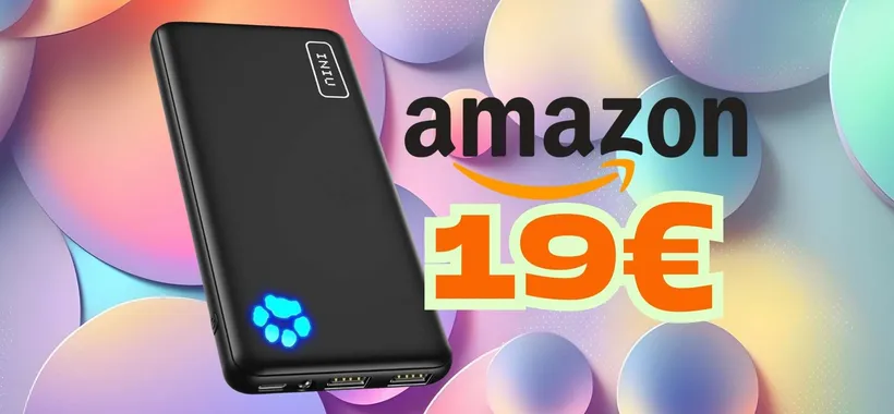 Power Bank INIU da 10000mAh: il migliore per rapporto qualità prezzo (19€)