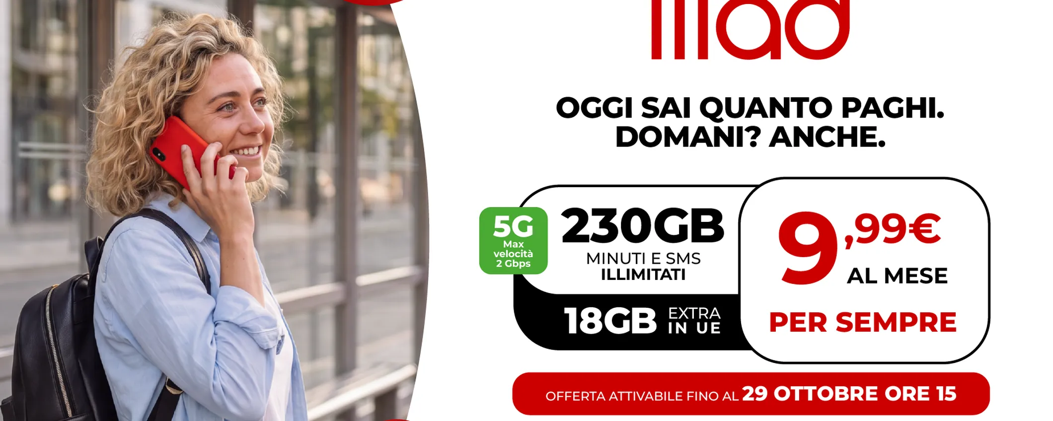 iliad sfida il mercato con 230 GB in 5G a 9,99€ al mese