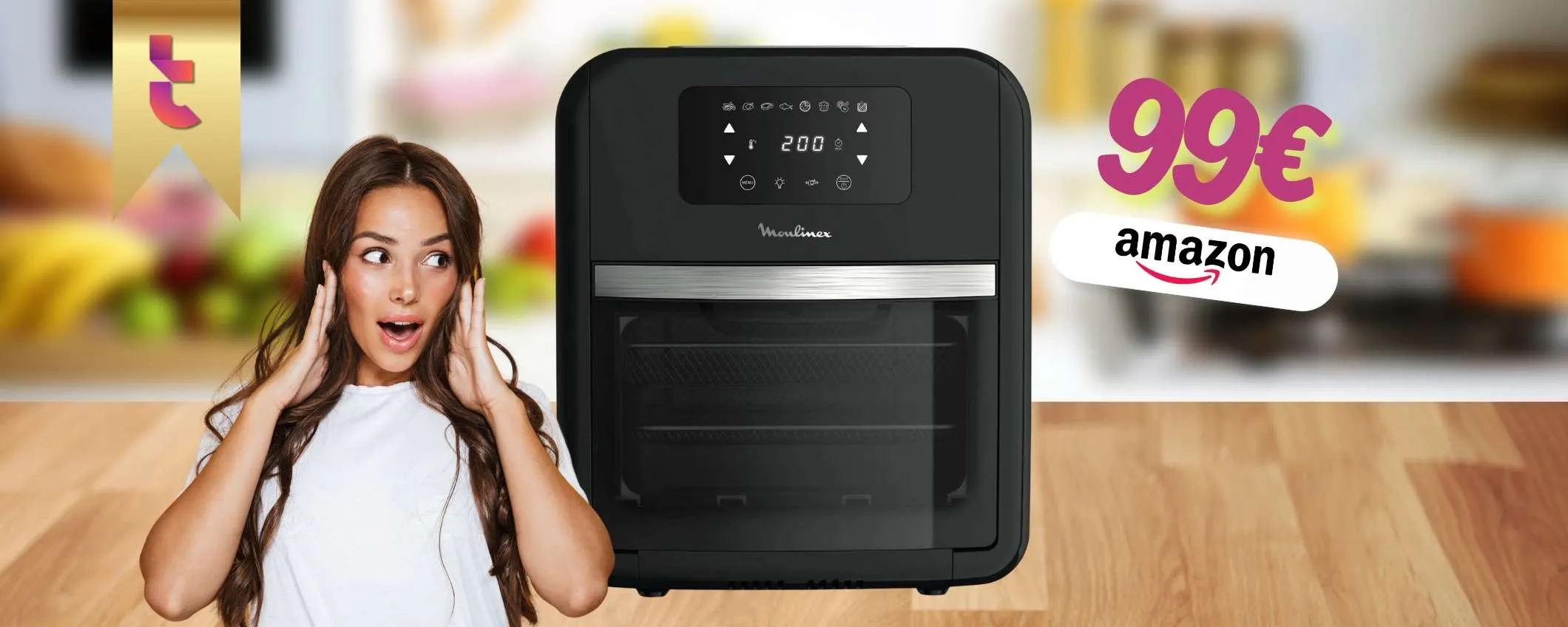 Moulinex crea l'alternativa perfetta al forno tradizionale, cottura da chef