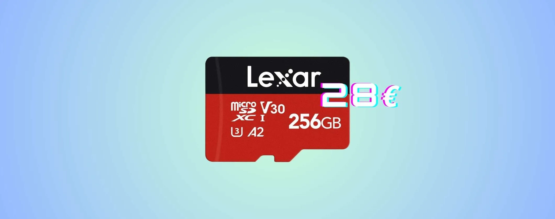 MicroSD Lexar 256GB, MIRACOLO Festa Primavera Amazon: tua a soli 28€