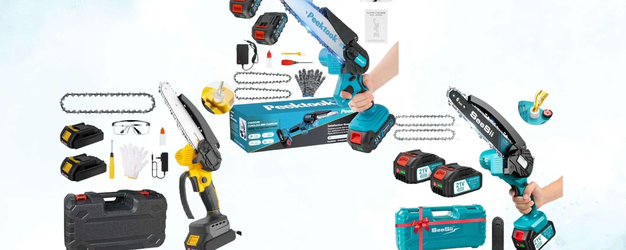 Motosega a batteria potente a meno di 50€: tanti modelli in SVENDITA (Amazon)