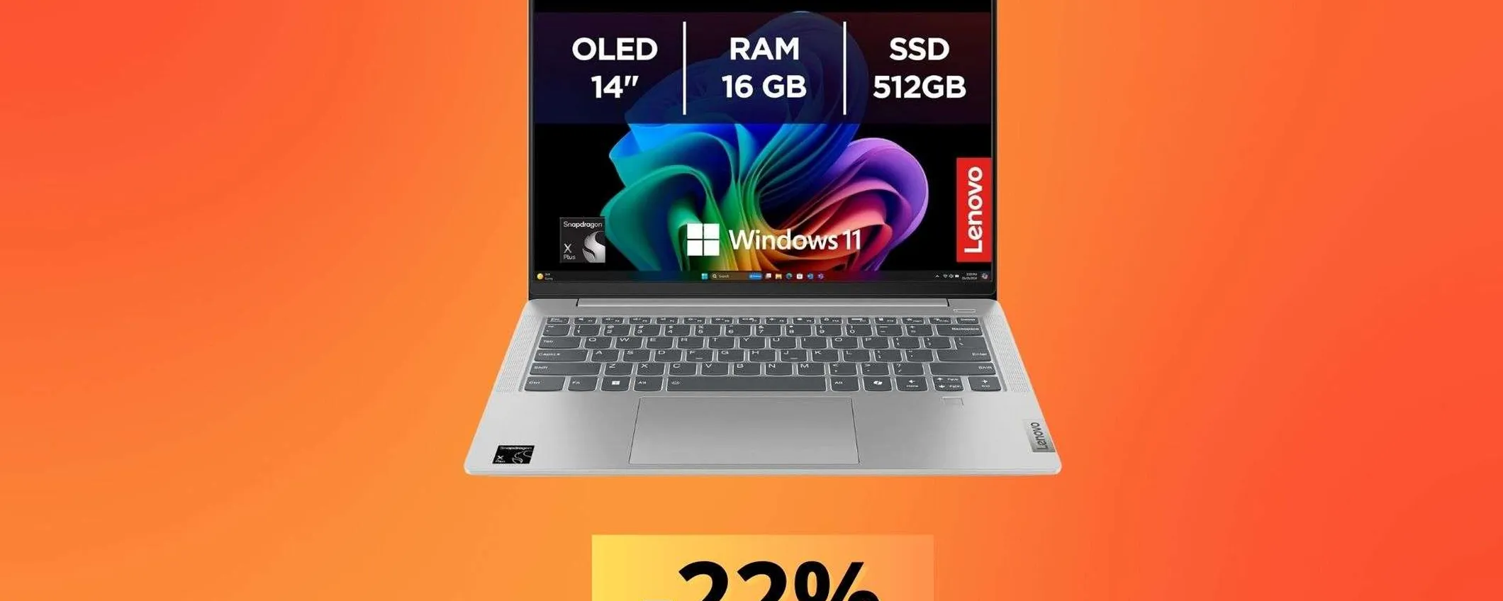 Lenovo IdeaPad in offerta: oggi lo paghi appena 775€ (-22%)