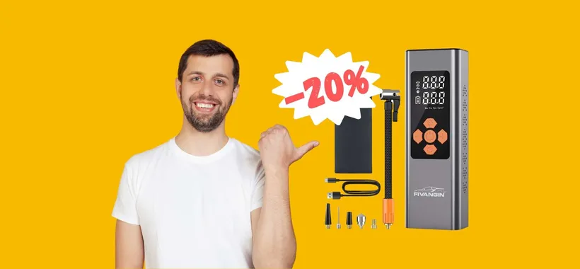 Compressore portatile per qualsiasi emergenza e non solo (-20%)